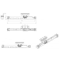 Selbstschließer für Schiebetüren – 2 Stück