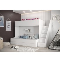 Etagenbett Hochbett mit Treppe PARTY 16