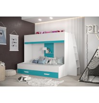 Etagenbett Hochbett mit Leiter PARTY 17