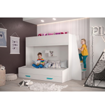 Etagenbett Hochbett mit Leiter PARTY 17