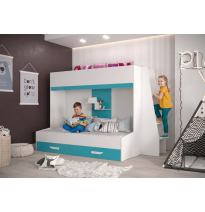 Etagenbett Hochbett mit Leiter PARTY 17