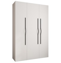 Hoher Drehtürenschrank Kleiderschrank COMO 2 - Tiefe 42 cm, Größe von 100 cm bis 200 cm