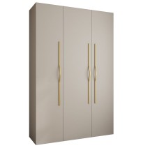 Hoher Drehtürenschrank Kleiderschrank COMO 2 - Tiefe 52 cm, Größe von 100 cm bis 200 cm