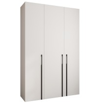 Hoher Drehtürenschrank Kleiderschrank COMO 3 - Tiefe 42 cm, Größe von 100 cm bis 200 cm