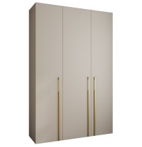 Hoher Drehtürenschrank Kleiderschrank COMO 3 - Tiefe 52 cm, Größe von 100 cm bis 200 cm