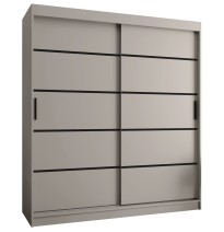 Schiebetürenschrank Rubino V1 - Größe 100cm 120cm 150cm 180cm 200cm 250cm