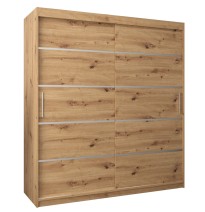 Schiebetürenschrank Verona 1, Tiefe 62 cm, Höhe 200 cm