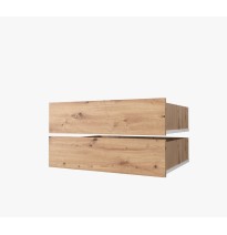 Set Schubladen für Schiebetürenschränke – 2 Stück