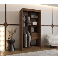 Schiebetürenschrank mit Spiegel MILO - Größe 100cm 120cm 150cm 180cm 200cm 250cm