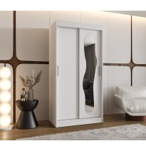 Schiebetürenschrank mit Spiegel ULTRA - Größe 100cm 120cm 150cm 180cm 200cm 250cm