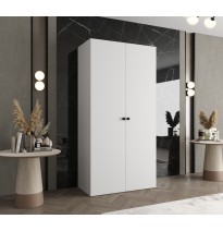 Hoher Drehtürenschrank Kleiderschrank PARMA 1 - Größe 100cm, 150cm, 200cm, 250cm, 300cm