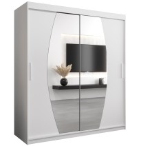 Schiebetürenschrank mit Spiegel ELYPSE - Größe 100cm 120cm 150cm 180cm 200cm 250cm