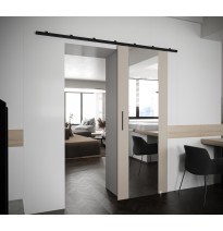 Schiebetüren Innentüren mit Spiegel ZONDA II - Größe 70cm 80cm 90cm