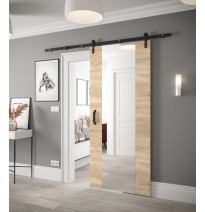 Schiebetüren Innentüren mit Spiegel LOFTIKO II - Größe 90cm