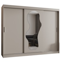 Schiebetürenschrank mit Spiegel ULTRA - Größe 100cm 120cm 150cm 180cm 200cm 250cm