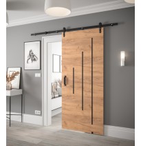 Schiebetüren Innentüren LOFTIKO Y - Größe 90cm